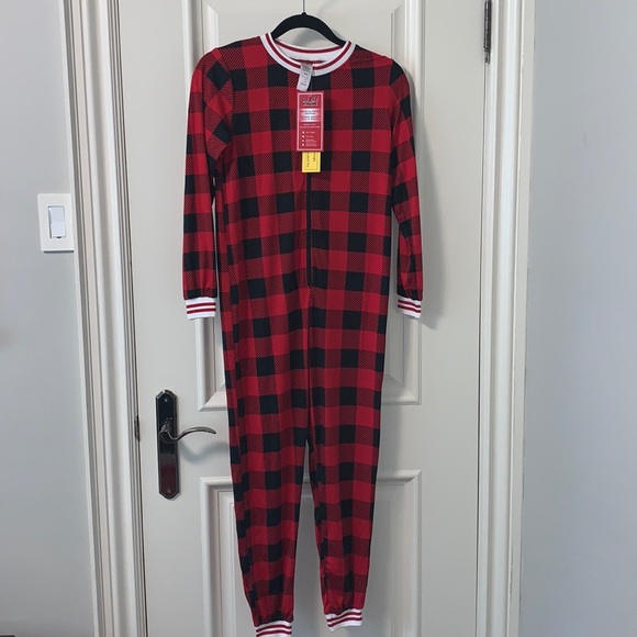 Plaid kids onesie (Size Large - 10/12) - Picture 1 of 5